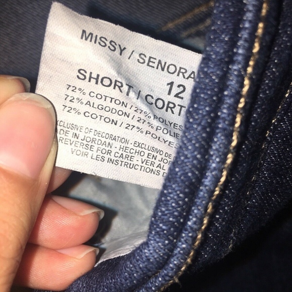 Gloria Vanderbilt Amanda Stretch Jeans Size 12 - Picture 5 of 7